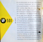 Preview: BMW 501 Modelprogram 1954 Carbrochure (6592)